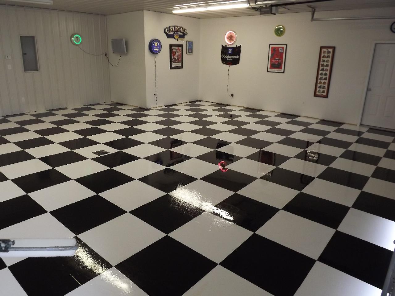 checker board epoxy