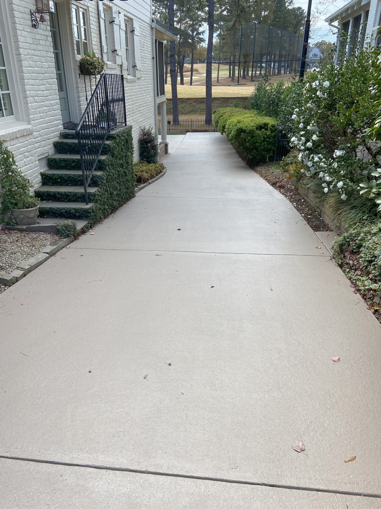 pigmented sealer on driveway